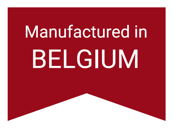Manufactured in Belgium